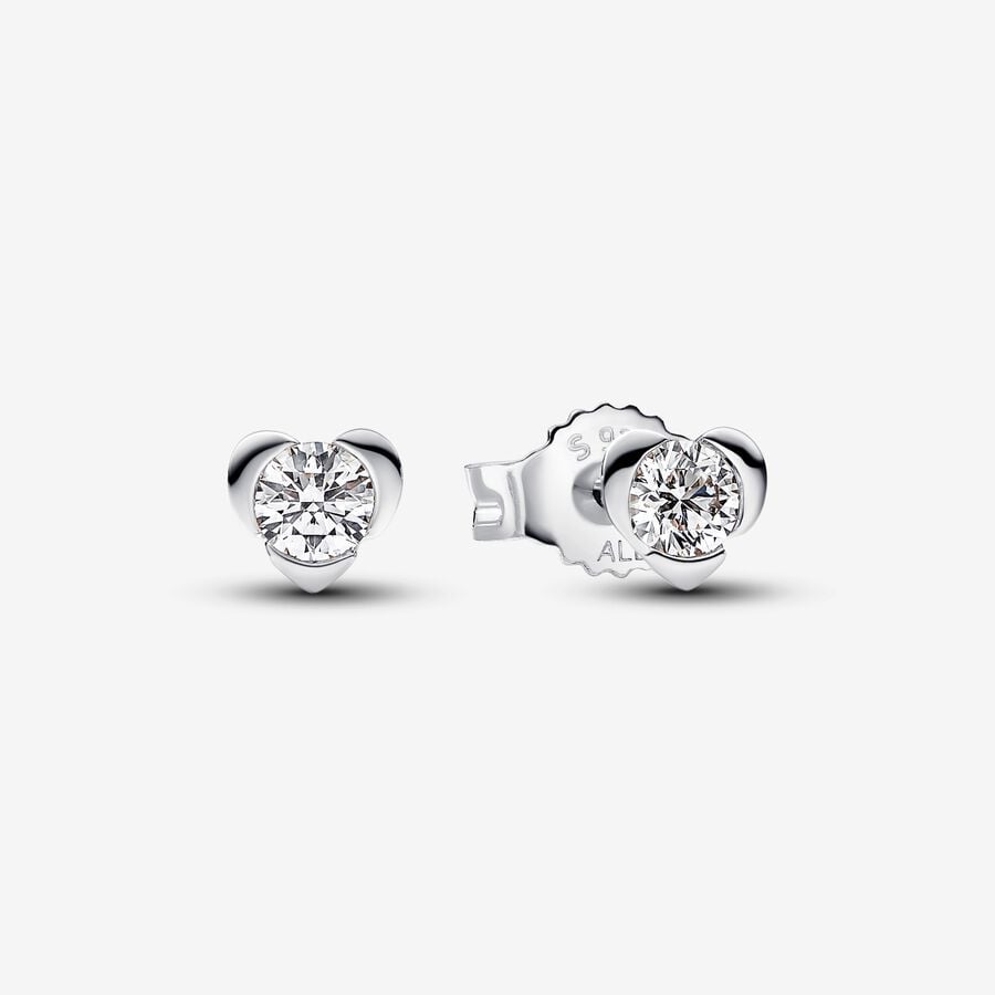 Pandora Talisman Lab-Grown Diamond Jewelry Gift Set 0.55 carat tw Sterling Silver